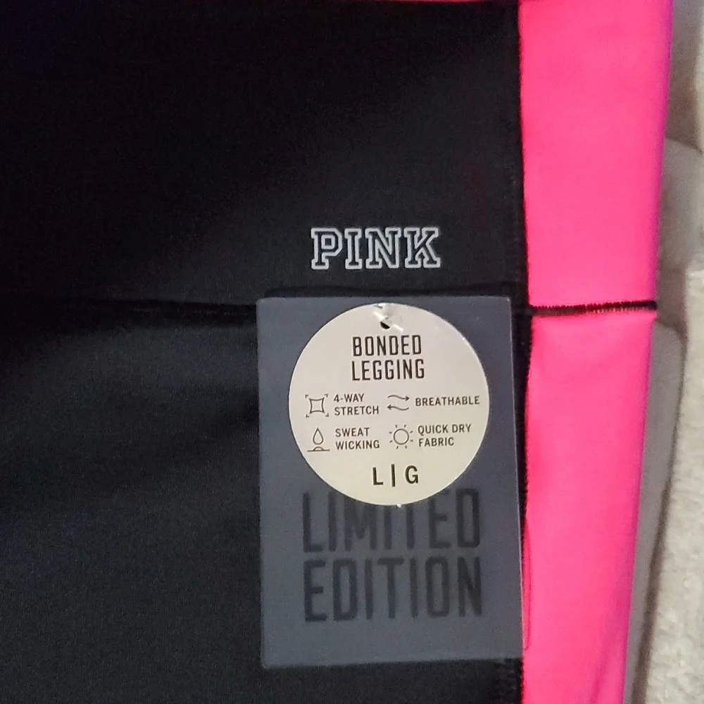 Victoria Secret Pink *LIMITED EDITION * Leggings - Picture 2 of 6